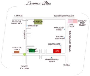 Project Image of 1536.0 - 1569.0 Sq.ft 3 BHK Apartment for buy in Jubilee Surya