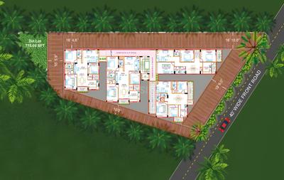 Project Image of 1717.0 - 1801.0 Sq.ft 3 BHK Apartment for buy in Venkat Geethajali Sanjeevani