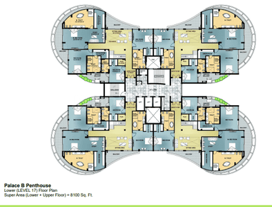 Project Image of 2900.0 - 8100.0 Sq.ft 3 BHK Apartment for buy in Omaxe The Forest Spa