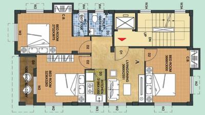 Project Image of 0.0 - 1053.0 Sq.ft 3 BHK Apartment for buy in Infinity Prime