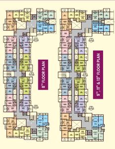 Project Image of 310.0 - 527.0 Sq.ft 1 BHK Apartment for buy in Sankalp Heights Building No 2 D E F Wing Phase 1 Ground Plus 7th Floor And Phase 2 8th Plus 12 Floor