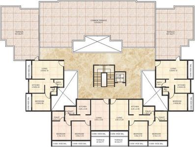 Project Image of 693.0 - 919.0 Sq.ft 1 BHK Apartment for buy in Platinum Villa