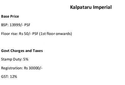 Project Image of 1331.0 - 1778.0 Sq.ft 2 BHK Apartment for buy in Kalpataru Imperial