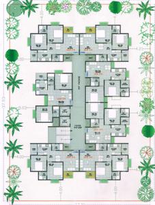 Project Image of 990.0 - 1044.0 Sq.ft 2 BHK Apartment for buy in Chetak Radhe Nandan