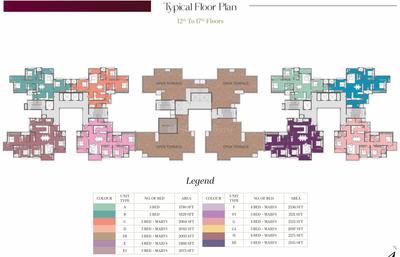 Project Image of 1790.0 - 2575.0 Sq.ft 3 BHK Apartment for buy in Prestige Elm Park