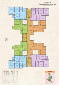 Project Image of 515.0 - 991.0 Sq.ft 1.5 BHK Apartment for buy in Siddha Waterfront Phase I