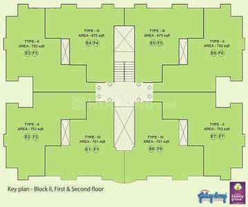 Project Image of 646.0 - 753.0 Sq.ft 2 BHK Apartment for buy in Galaxy Ebony Grove