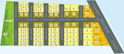 Srinivasa Gardens Layout Plan 1