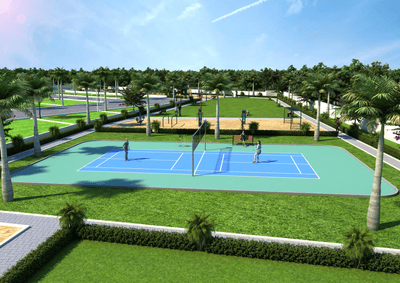 G Square Regal Park Badminton Court 1