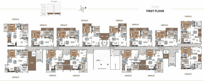 Project Image of 1220.0 - 1715.0 Sq.ft 2 BHK Apartment for buy in Affinity Sarovar