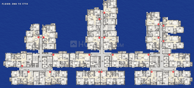 Project Image of 1260.0 - 1976.0 Sq.ft 2 BHK Apartment for buy in Manjeera New York