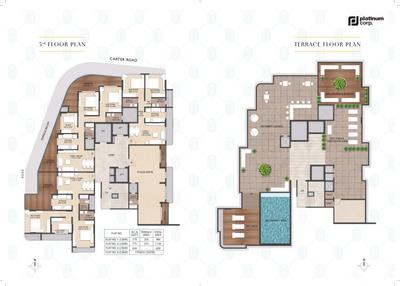 Project Image of 630.0 - 1100.0 Sq.ft 2 BHK Apartment for buy in Platinumcorp Oceanic