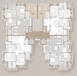 Project Image of 954.11 - 969.83 Sq.ft 3 BHK Apartment for buy in Shiv Gol Twins