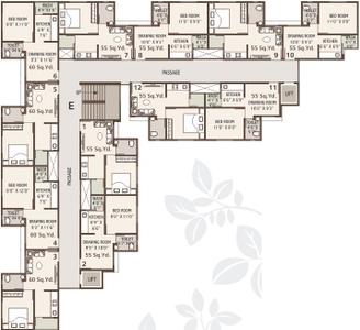 Project Image of 990 Sq.ft 2 BHK Apartment / Flat for sale in Narolgam for Rs. 2650000