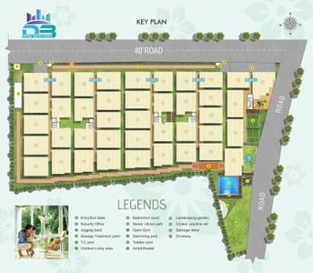 Project Image of 1089.0 - 1792.0 Sq.ft 2 BHK Apartment for buy in DB Lakven Visishta