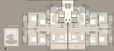 Project Image of 0.0 - 3710.0 Sq.ft 4 BHK Apartment for buy in Suramya Altis Phase 1