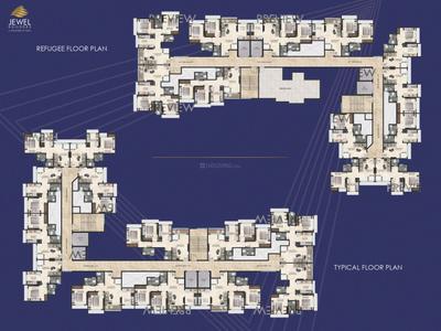 Project Image of 298.16 - 535.29 Sq.ft 1 BHK Apartment for buy in Jewel Prride