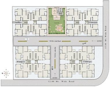 Project Image of 1215.0 - 1650.0 Sq.ft 2 BHK Apartment for buy in Earth Setu Shells