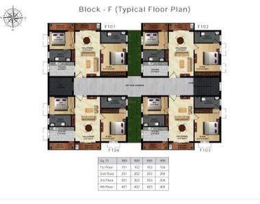 Project Image of 948.0 - 1287.0 Sq.ft 2 BHK Apartment for buy in Ananya Nana Nani Homes Phase 5