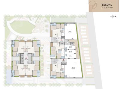 Project Image of 2205.0 - 2403.0 Sq.ft 3 BHK Apartment for buy in Kesari Hilltown Lavish
