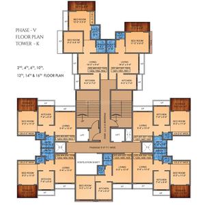 Project Image of 900 Sq.ft 2 BHK Apartment / Flat for sale in Badlapur West for Rs. 4000000