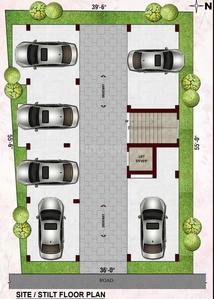 Arjun Sri Krishna Sri Krishna Cluster Plan for ground Floor 1