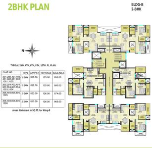 Project Image of 0.0 - 687.0 Sq.ft 2 BHK Apartment for buy in Shubhankar Durvaa Phase 2