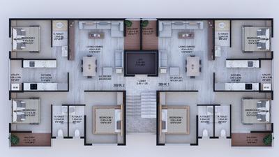 Project Image of 0.0 - 1488.0 Sq.ft 3 BHK Apartment for buy in Bliss Pearls
