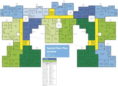 Project Image of 815.0 - 1490.0 Sq.ft 2 BHK Apartment for buy in Siddha Town