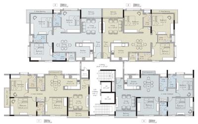 Project Image of 1709.0 - 3455.0 Sq.ft 3 BHK Apartment for buy in Appaswamy Cerus