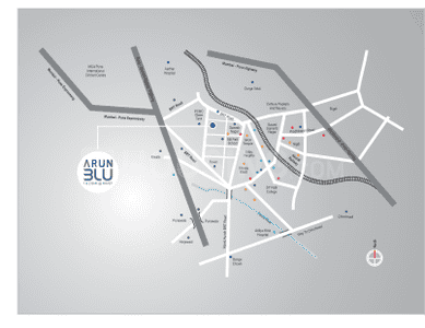Project Image of 418.0 - 586.0 Sq.ft 1 BHK Apartment for buy in Arun Developers Blu