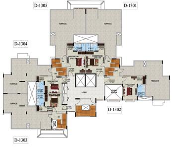 Project Image of 950.0 - 1740.0 Sq.ft 2 BHK Apartment for buy in Mantri Webcity