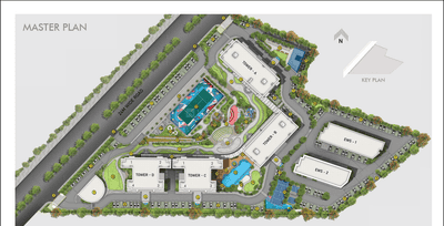 Project Image of 1518.0 - 2282.0 Sq.ft 2 BHK Apartment for buy in Indiabulls Heights