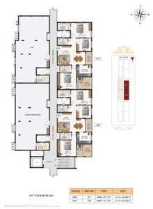 Project Image of 967.0 - 1413.0 Sq.ft 2 BHK Apartment for buy in DAC Luxe