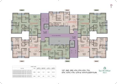 Project Image of 1340 Sq.ft 3 BHK Apartment / Flat for sale in Dhayari for Rs. 10200000