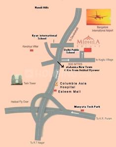 Project Image of 1010.0 - 1570.0 Sq.ft 2 BHK Apartment for buy in  Midhila Deluxe