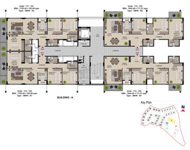 Project Image of 586.0 - 2691.0 Sq.ft 1 BHK Apartment for buy in Adventz Zuari Rain Forest Apartment