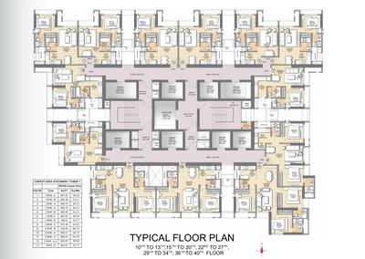 Project Image of 358.36 - 739.44 Sq.ft 1 BHK Apartment for buy in Sheth Auris Ilaria