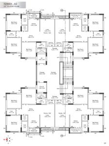 Project Image of 534.97 - 798.79 Sq.ft 2 BHK Apartment for buy in Siddhi Nandan