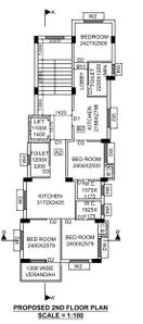 Project Image of 300.42 - 358.12 Sq.ft 2 BHK Apartment for buy in Sai Krishna Apartment