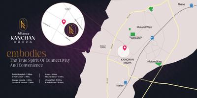 Project Image of 638.0 - 1608.0 Sq.ft 2 BHK Apartment for buy in Alliance Kanchan Krupa