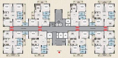 Project Image of 670.0 - 910.0 Sq.ft 2 BHK Apartment for buy in SRC Signature