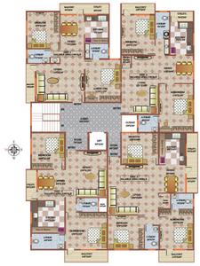 Project Image of 1140.0 - 1450.0 Sq.ft 2 BHK Apartment for buy in Nishitas Sai Sathveek Residency
