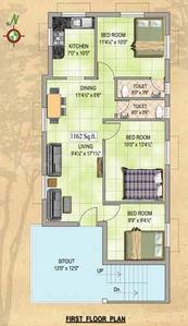 Project Image of 545.0 - 1162.0 Sq.ft 1 BHK Apartment for buy in MS Sri Padmavathy Nagar