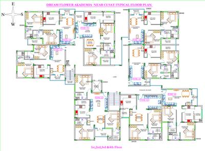 Project Image of 1045.0 - 1490.0 Sq.ft 2 BHK Apartment for buy in Dream Flower Akademia