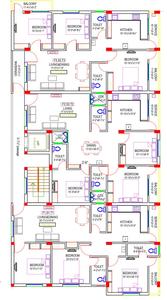Project Image of 1190.0 - 1191.0 Sq.ft 3 BHK Apartment for buy in Vishwak Skanthan Arcade
