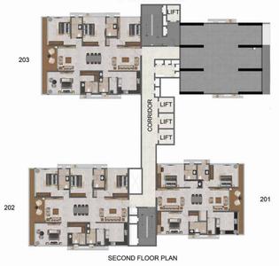 Project Image of 2386.0 - 3917.0 Sq.ft 3 BHK Apartment for buy in Casagrand GS Infinity