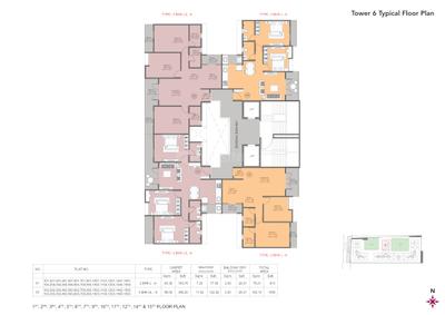 Project Image of 694.06 - 960.58 Sq.ft 2 BHK Apartment for buy in Kohinoor Viva Pixel