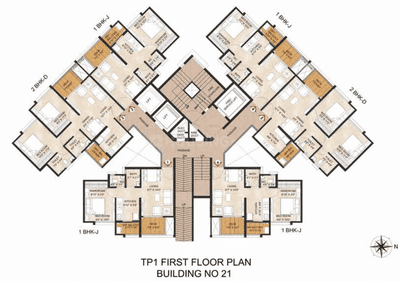 Project Image of 725.0 - 908.0 Sq.ft 2 BHK Apartment for buy in Shapoorji Pallonji Joyville Hadapsar Annexe