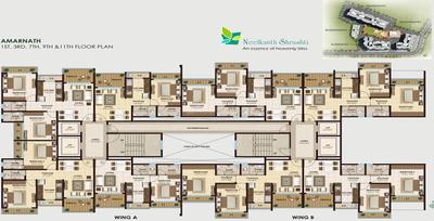 Project Image of 395.0 - 622.0 Sq.ft 1 BHK Apartment for buy in Ashapura Neelkanth Shrushti Amarnath A B Wing And Vaidyanath